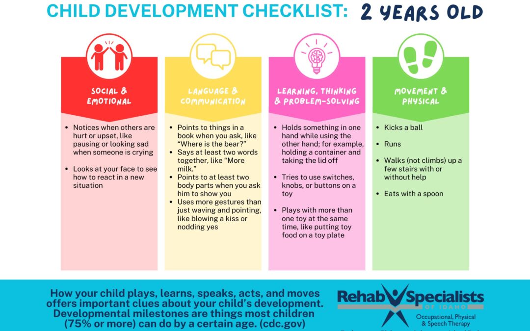Can your 2 year old do these 13 things?