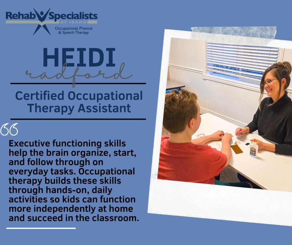 Employee Spotlight HR (1) Heidi Radford COTA Rigby Pediatric Clinic Rexburg Pediatric Clinic