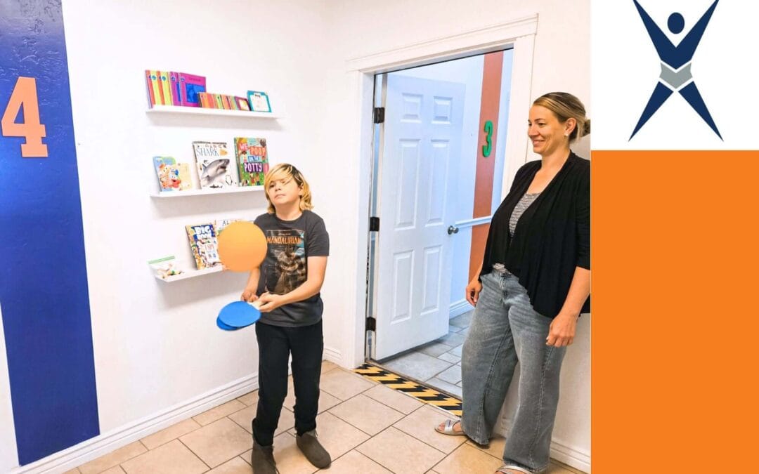 Overheard in Pediatric Occupational Therapy: “Let’s see if both hands can work together as a team.”